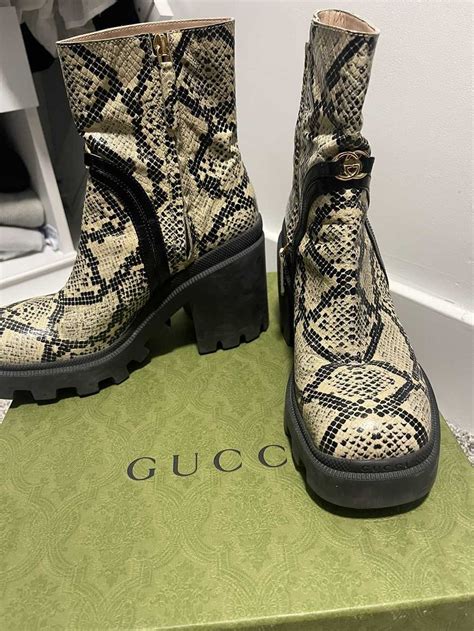 gucci snakeskin 192817 shoes|gucci snakeskin boots.